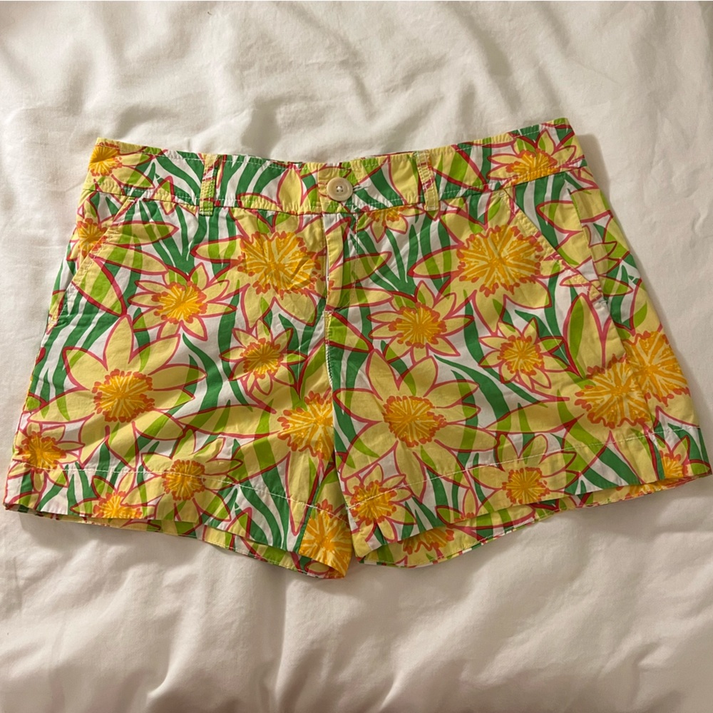 Lilly Pulitzer Sunflower Shorts